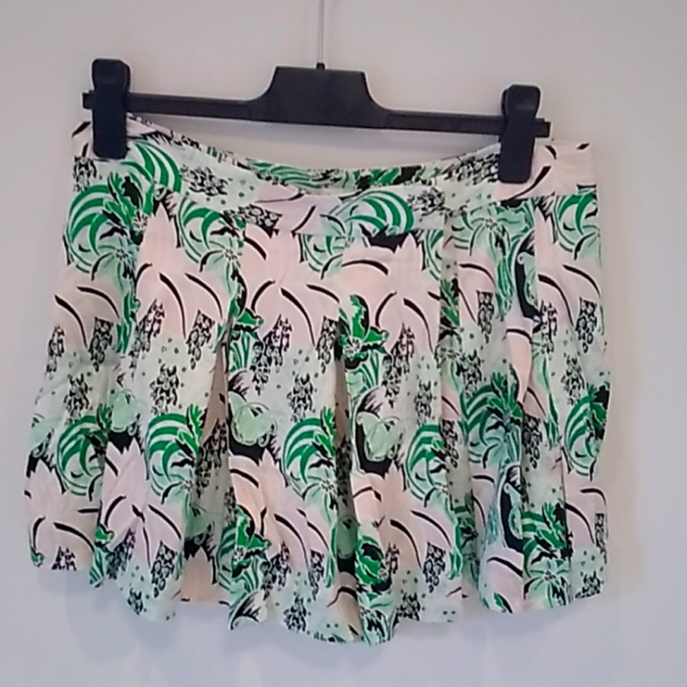 Veronica Beard Pleated Skort